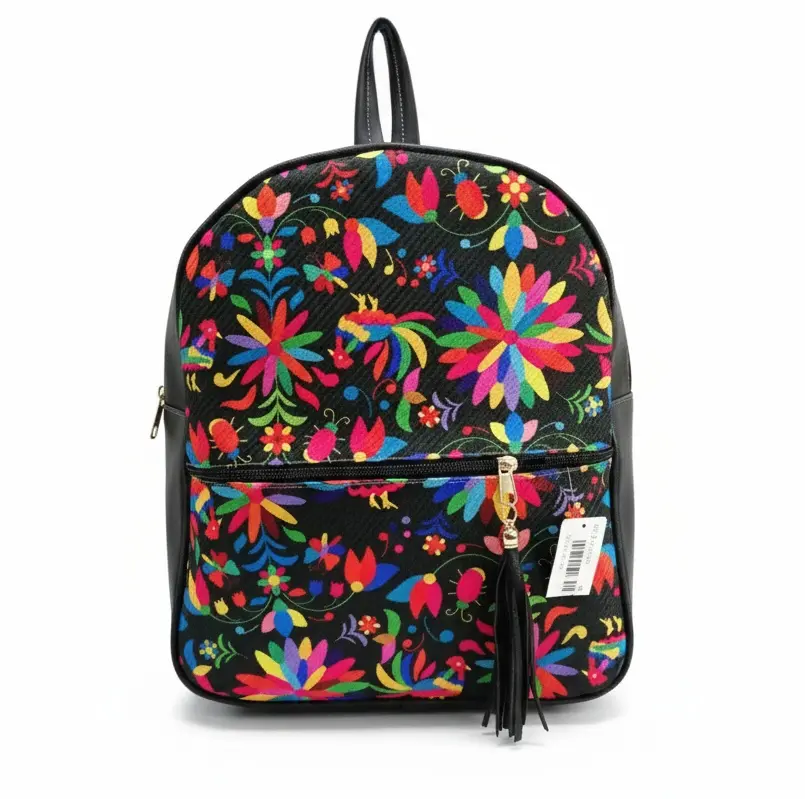 Paty Estampada - Aves negro