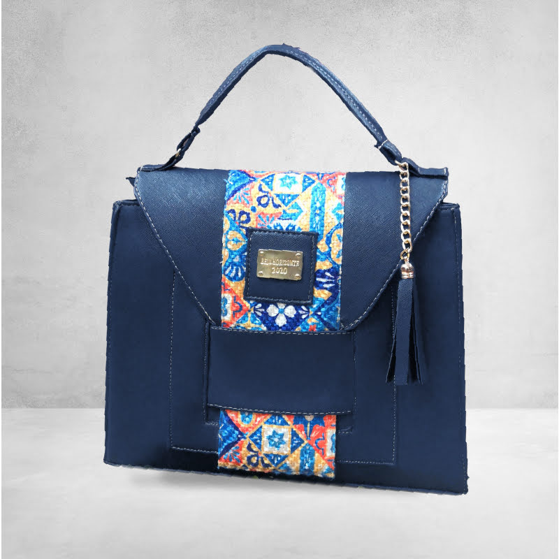 Isela Crossbody Estampada Camel