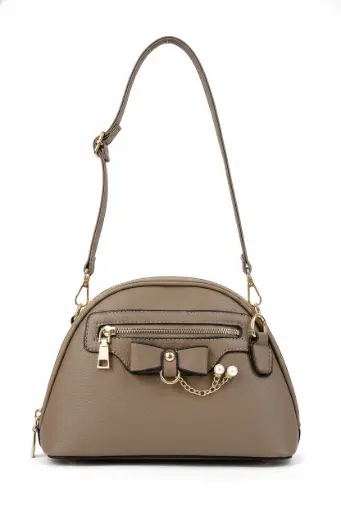 [1624] BOLSA OVALADA TAUPE