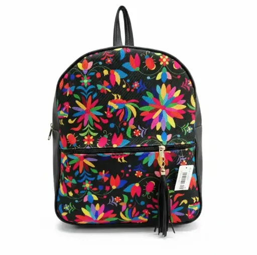 [550] Paty Estampada - Aves negro