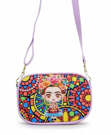 [693] Riñonera Imagen frida - Lila