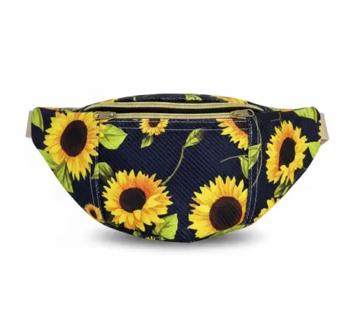 [734] Cangurera - Girasoles